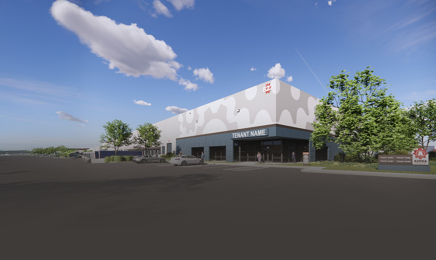 Azusa Industrial Render Azusa Industrial Render